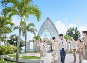太陽が彩る自然の教会